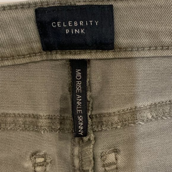 Celebrity Pink Skinny Ankle Flower Jeans - Picture 7 of 9